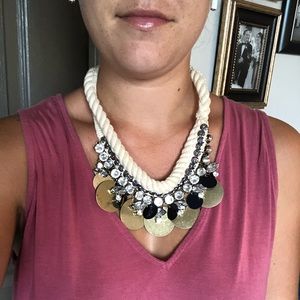Anthropologie Chunky Boho Necklace